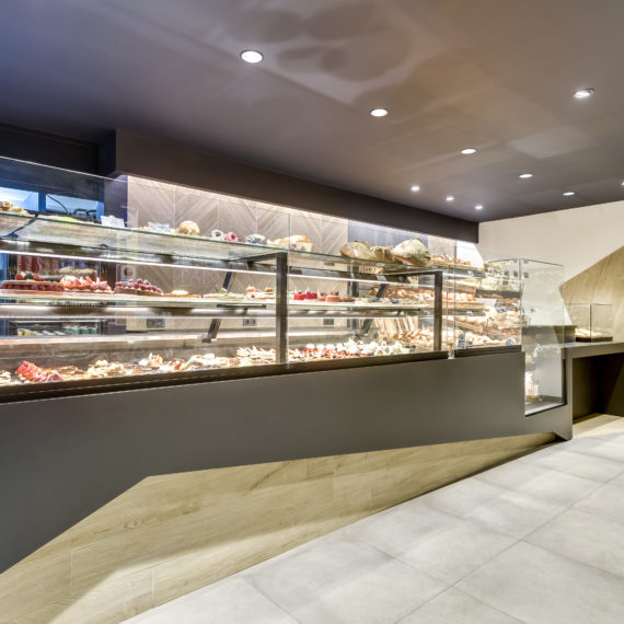 Rénovation du magasin d'une boulangerie pâtisserie à Pessac