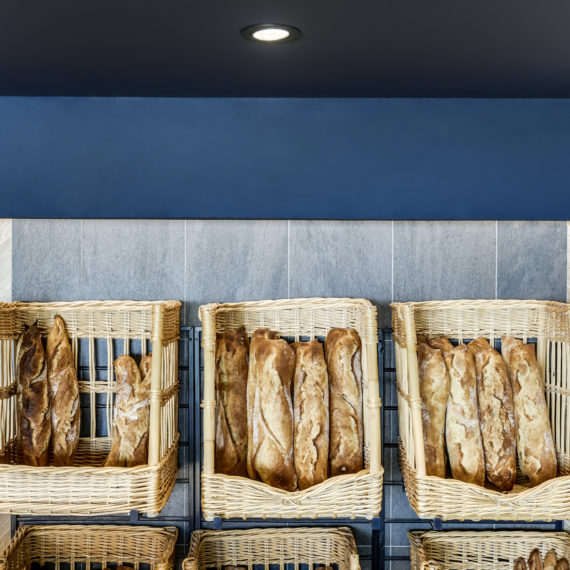 Rénovation du magasin d'une boulangerie pâtisserie à Pessac