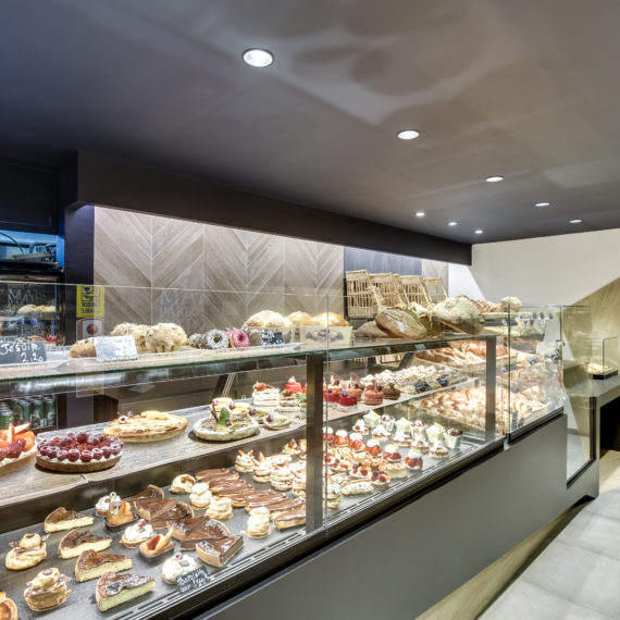 Rénovation du magasin d'une boulangerie pâtisserie à Pessac