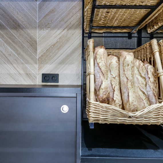 Rénovation du magasin d'une boulangerie pâtisserie à Pessac